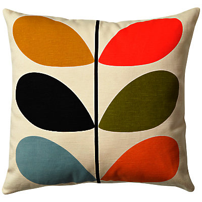 Orla Kiely Linear Stem Cushion, Multi Orla Kiely Linear Stem Cushion, Multi